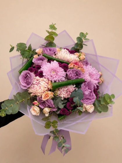 Lilac Elegance Buketi