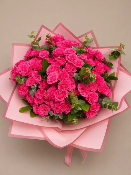 Pembe Çardak Gül Buketi