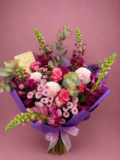 Violet Charm Buketi
