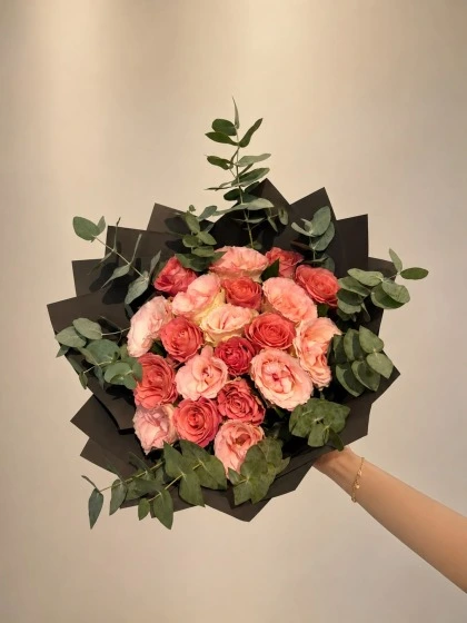 Pembe Tonu Gül Buketi