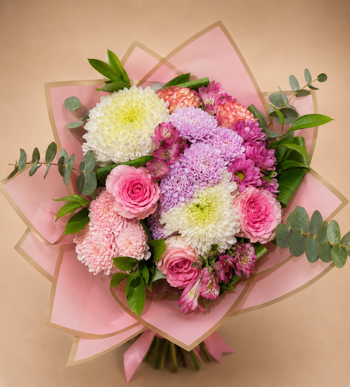 Pembe Zarif Buket