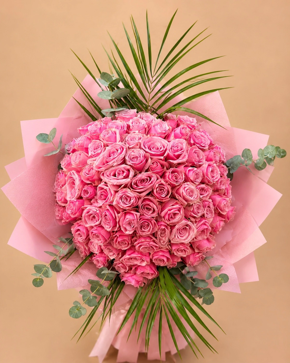 Premium Pembe Gül Buketi