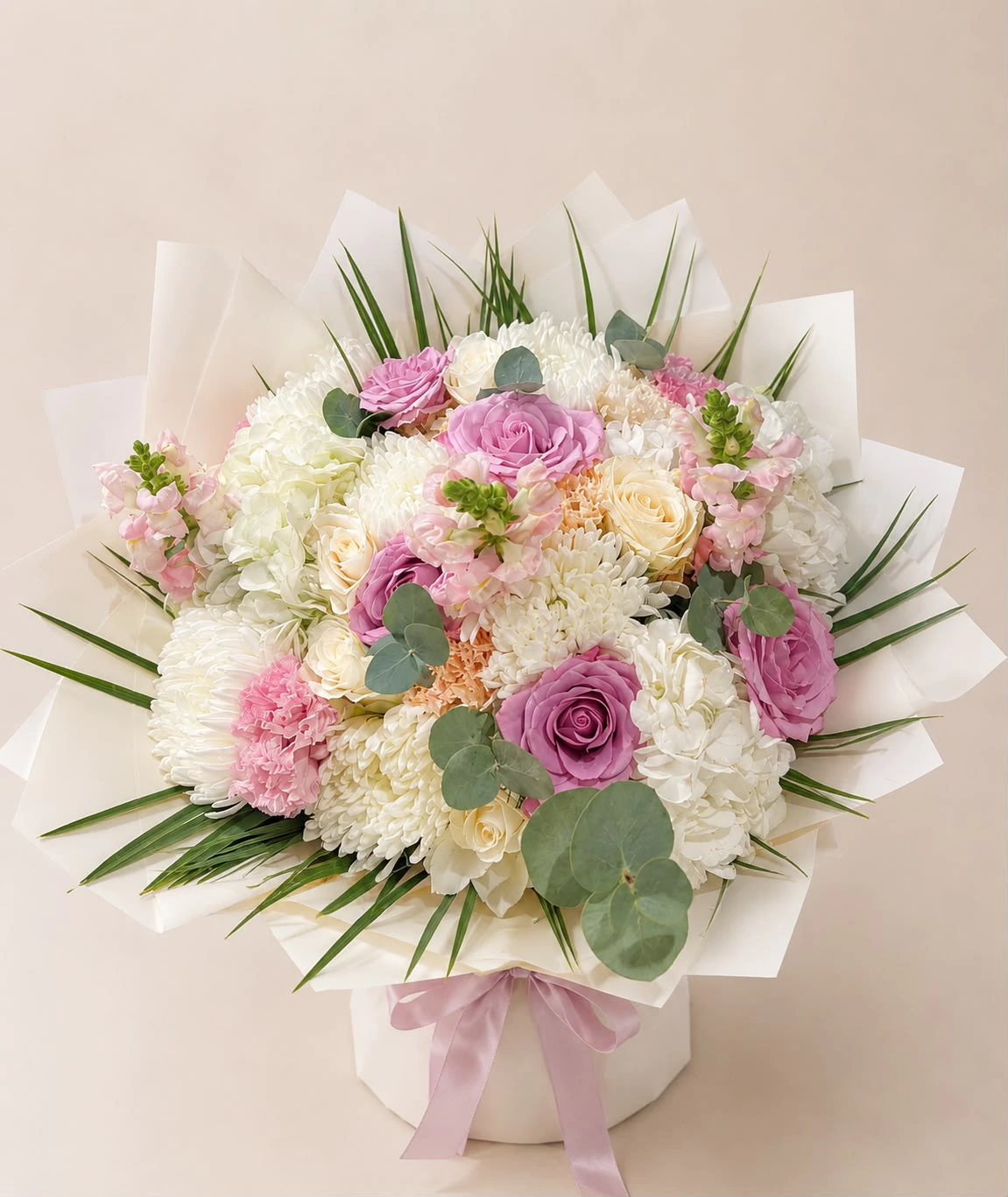 Ivory Blush Buketi